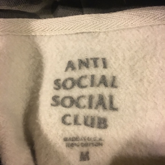 ASSC Anti Social Social Club camo hoodie - Picture 7 of 8